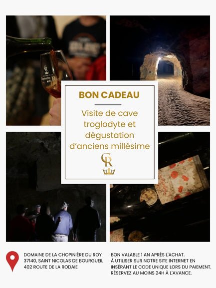 Cartes cadeaux visites oenotouristiques du Domaine de la Chopinière du Roy