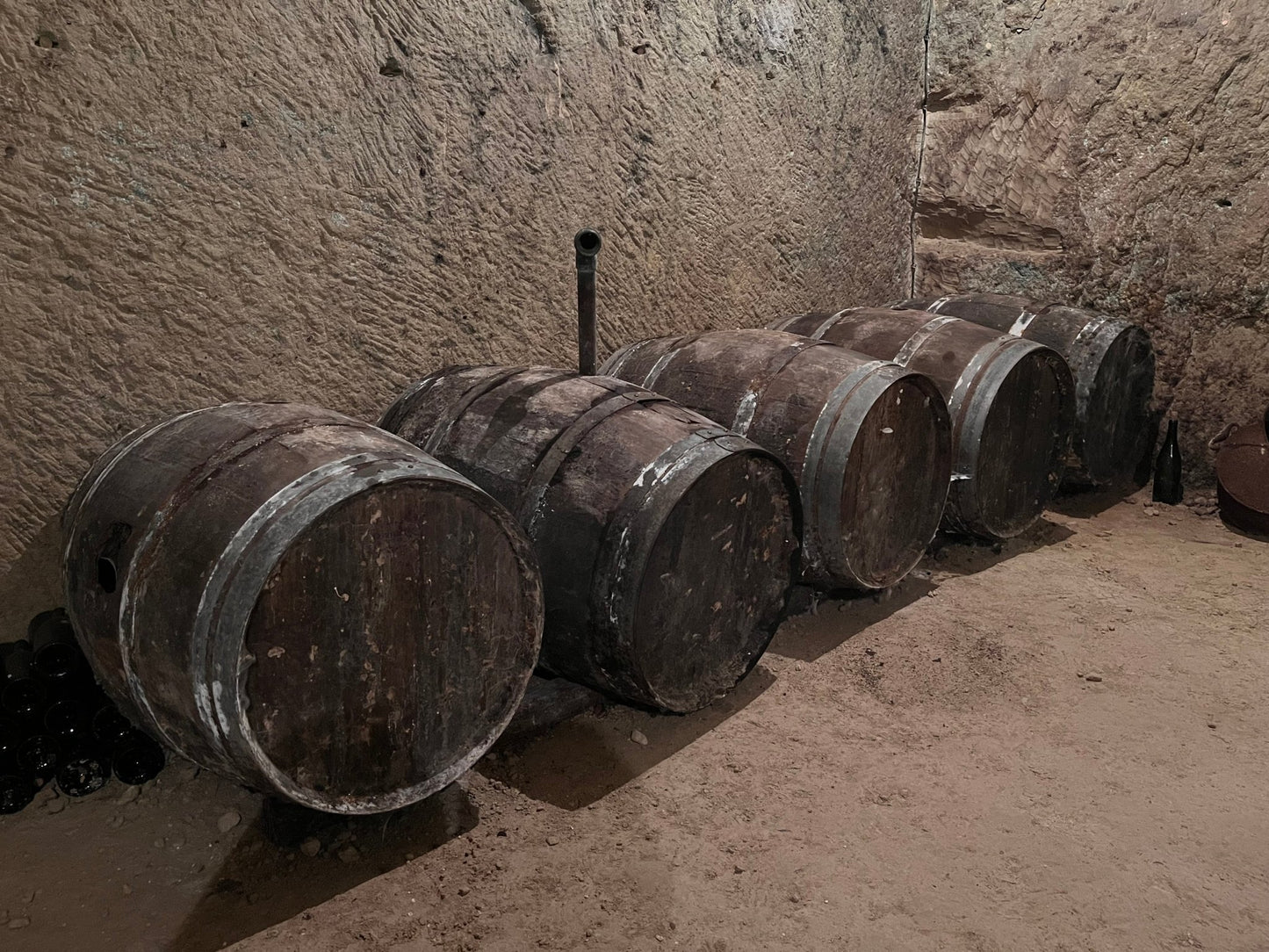 Visite cave troglodyte et vieux millésimes