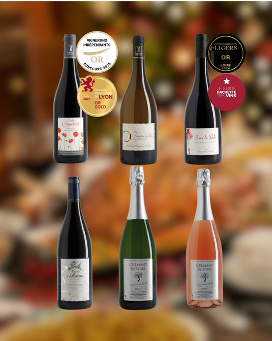 Coffret cadeau 6 vins de Loire