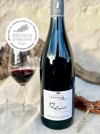 Cuvée des 12 Arpents vin rouge Saint-Nicolas de Bourgueil médaille argent concours général agricole