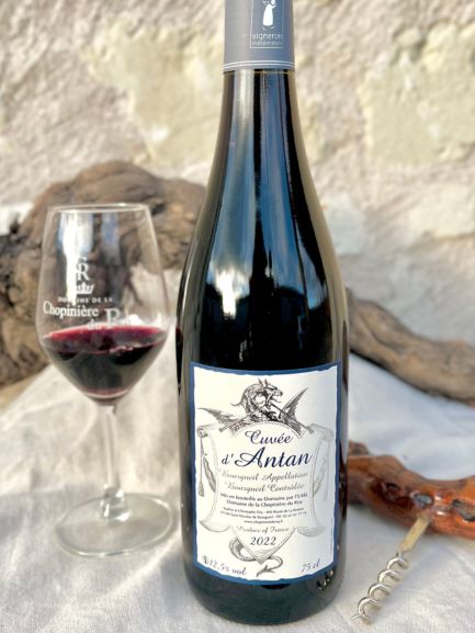 Cuvée d'Antan 2022 - Vin Bourgueil - Carton 6 Bouteilles