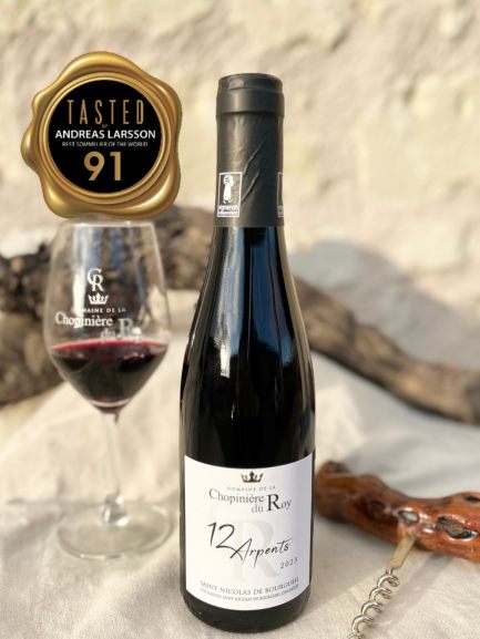 Cuvée 12 Arpents 2022 - Saint Nicolas de Bourgueil Wine - Box of 12 Half-Bottles