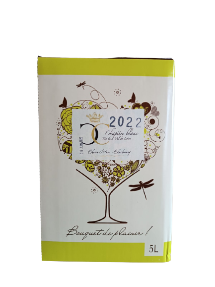 Vin Blanc Chenin 2023 - BIB 5 litres